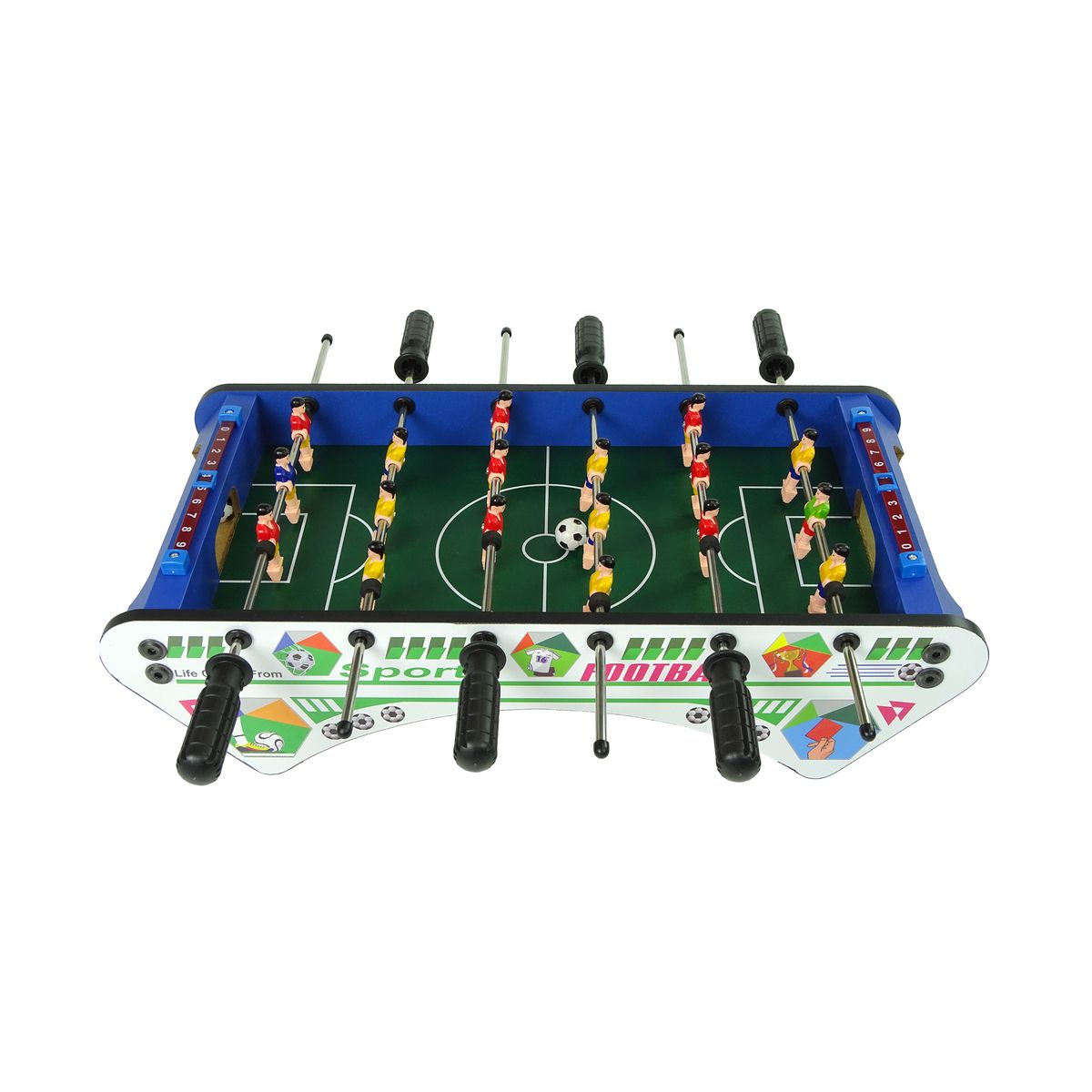 Gra zręcznościowa Lean Piłkarzyki Gra Zręcznościowa Stołowa Piłka Nożna Dwóch Graczy 50 cm (9447)