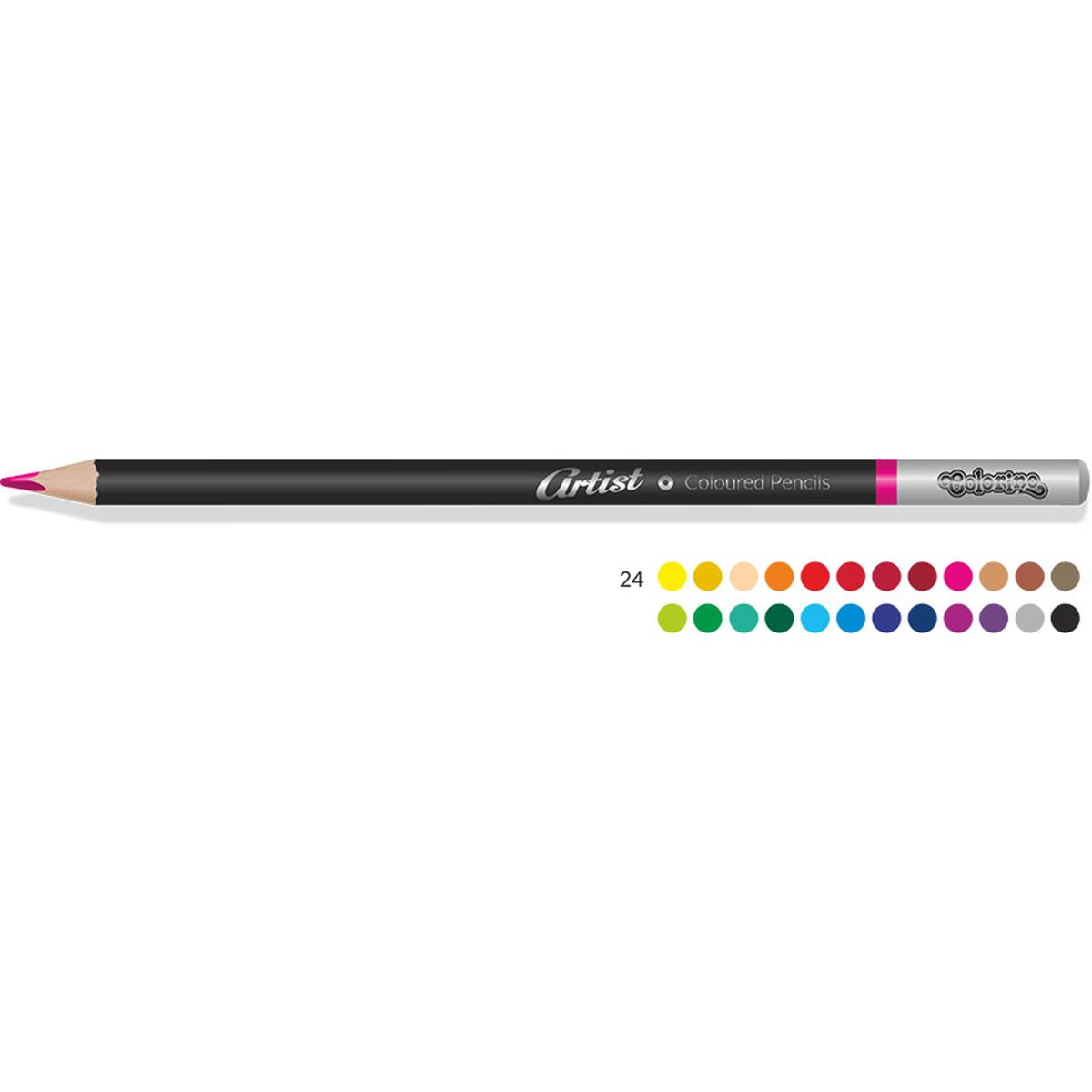 Kredki ołówkowe Patio Artist colorino 24 kol. (65221PTR)