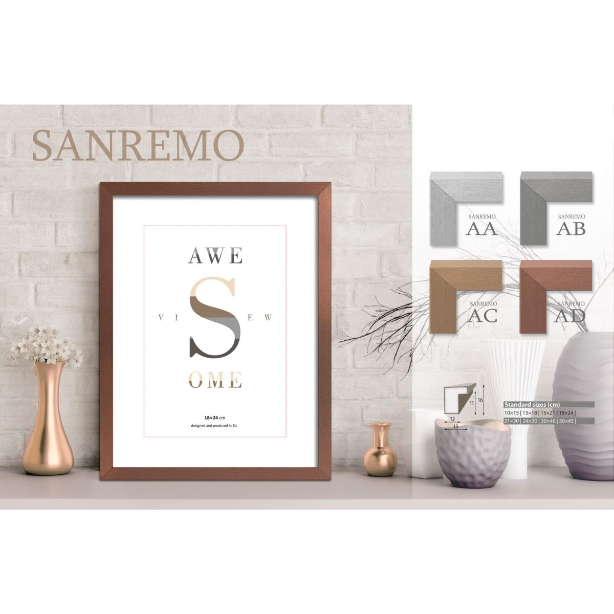 Ramka Styler Sanremo AA [mm:] 100x150