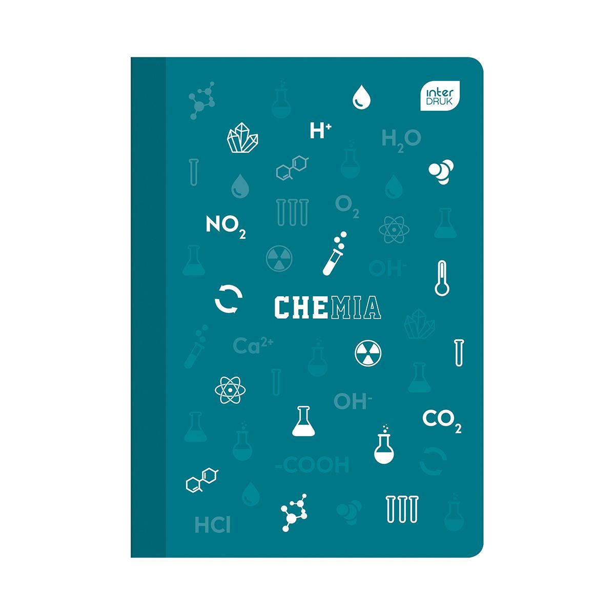 Zeszyt tematyczny Interdruk Chemia A5 60k. 70g krata