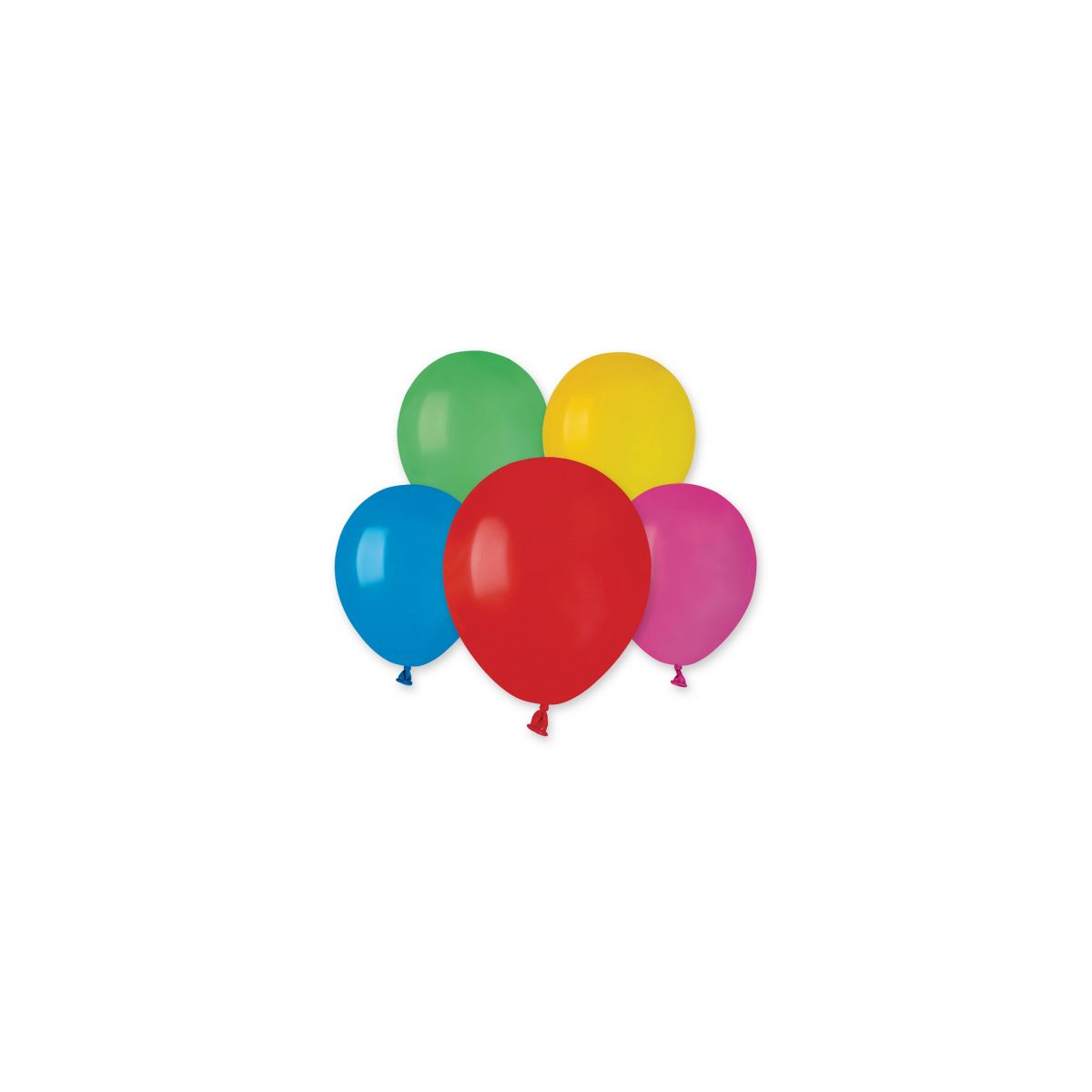 Balon gumowy Godan różnokolorowy pastelowy mix pastelowy (A50/80)