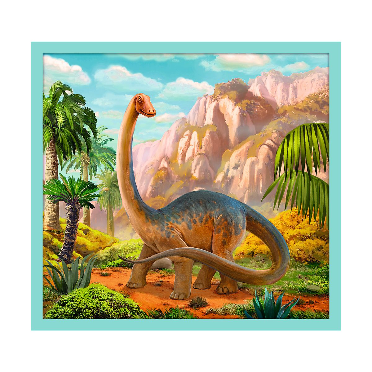 Puzzle Trefl W świecie Dinozaurów 10w1 el. (90390)