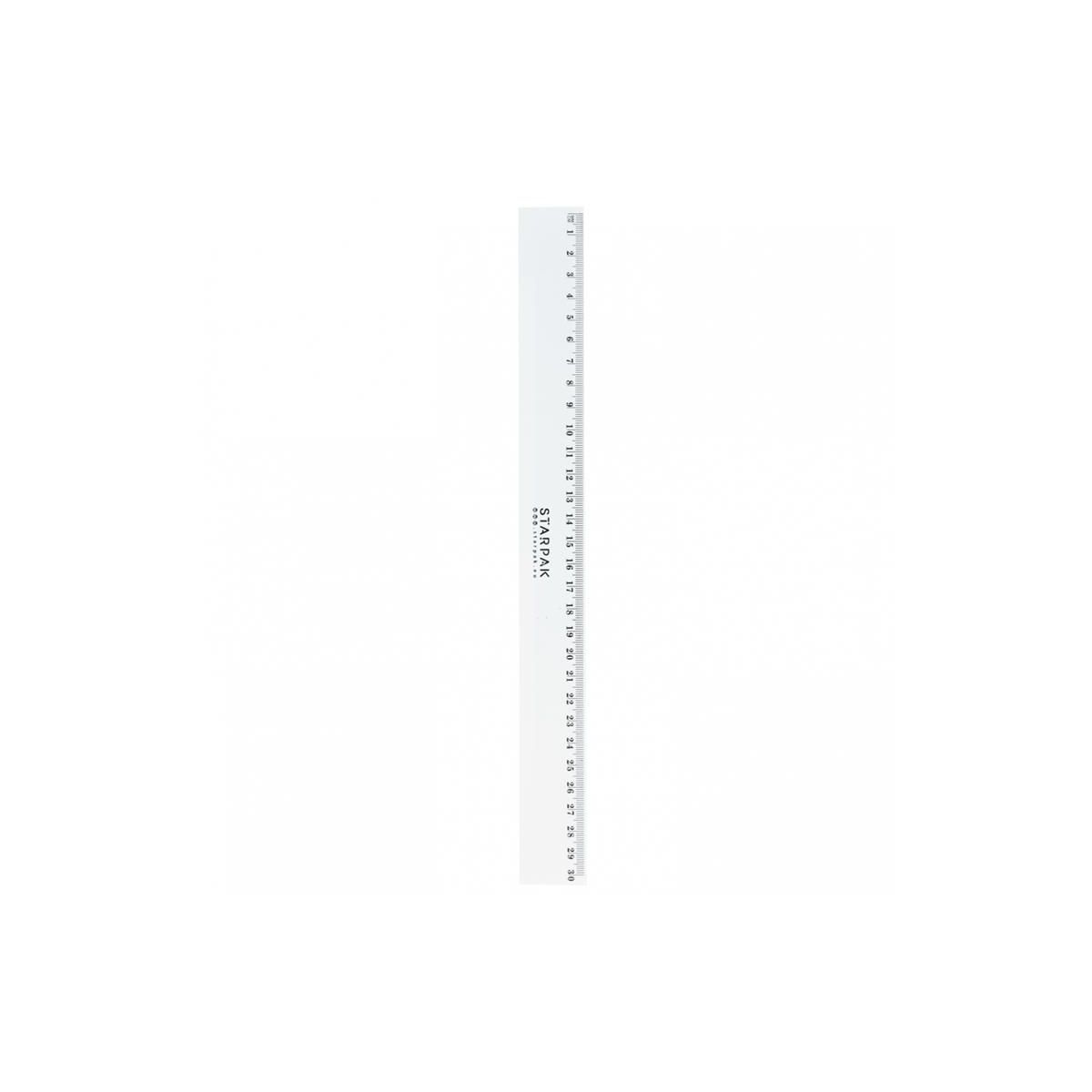 Linijka plastikowa Starpak 30cm (472867)