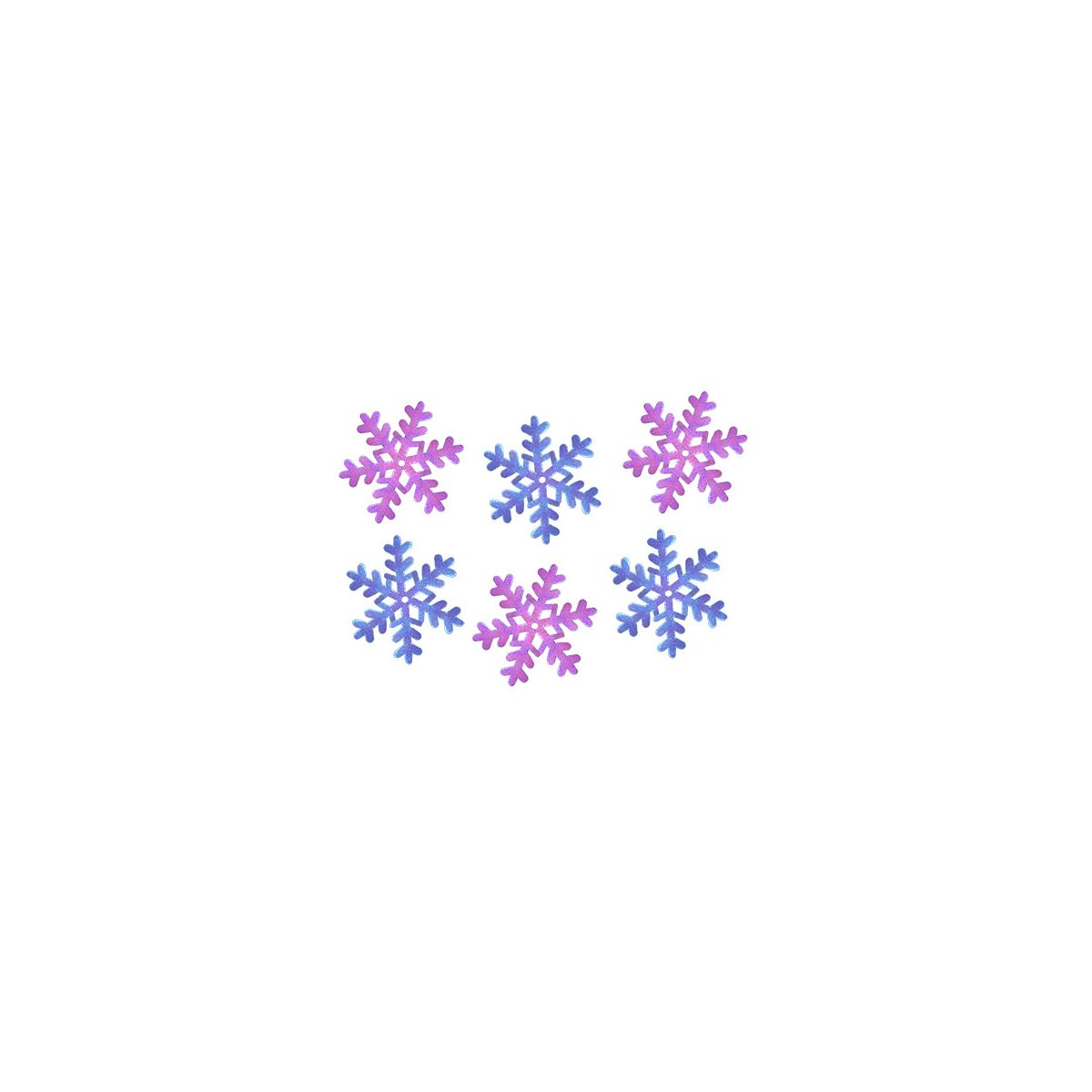 Ozdoba materiałowa Titanum Craft-Fun Series płatki śniegu (F026)