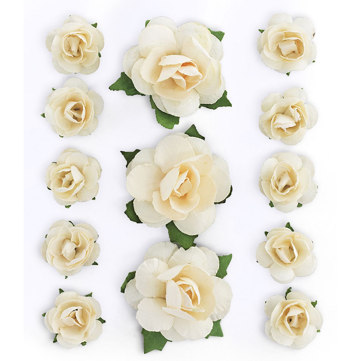 Ozdoba papierowa Galeria Papieru kwiaty róże brzoskwiniowe (252026)