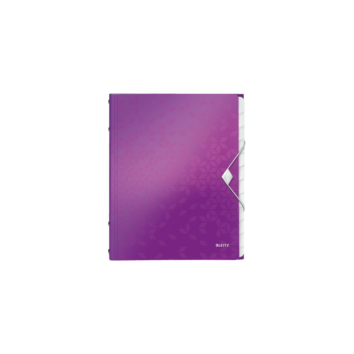 Teczka z przegródkami Leitz WOW A4 kolor: fioletowy 12 przegródek (46340062)
