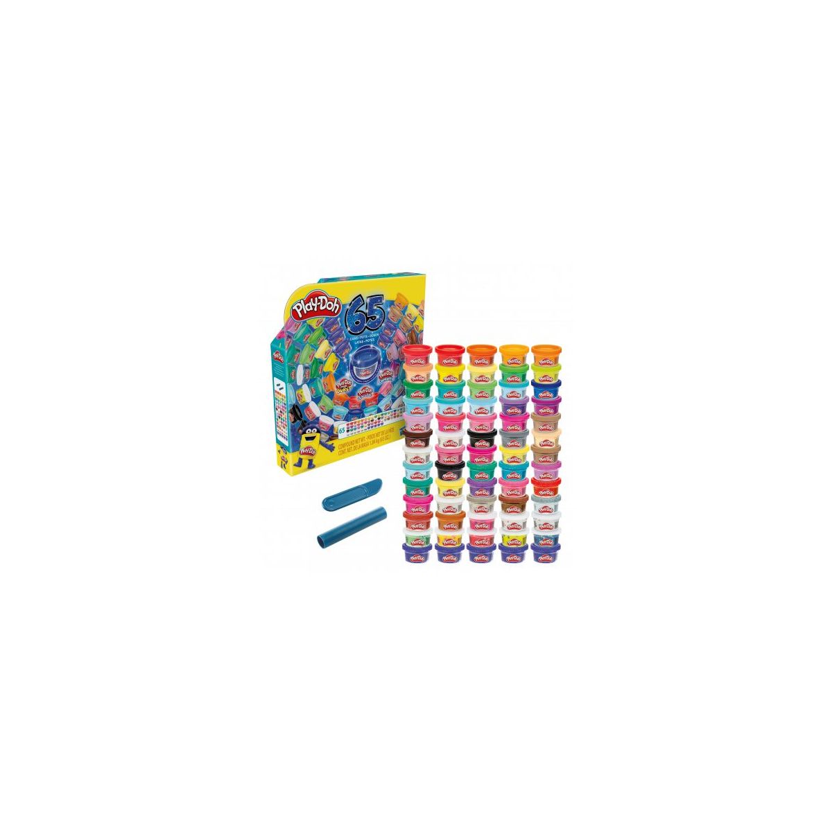 Ciastolina Playdoh 65 kol. 65 pack urodzinowy (F1528)