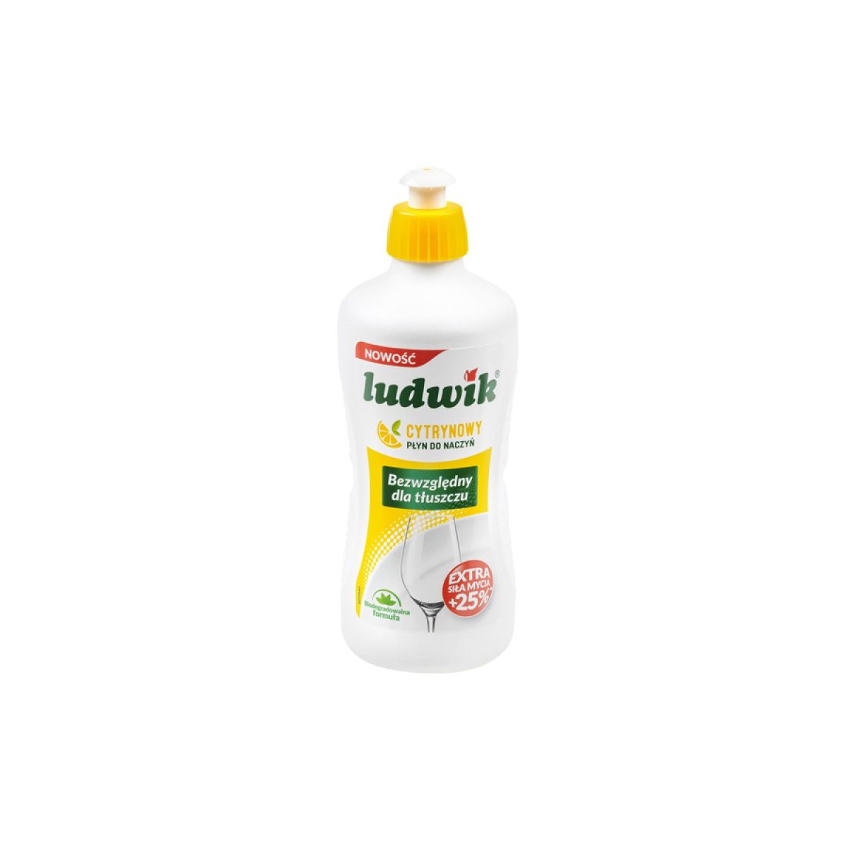 Płyn do naczyń cytrynowy 450ml Ludwik