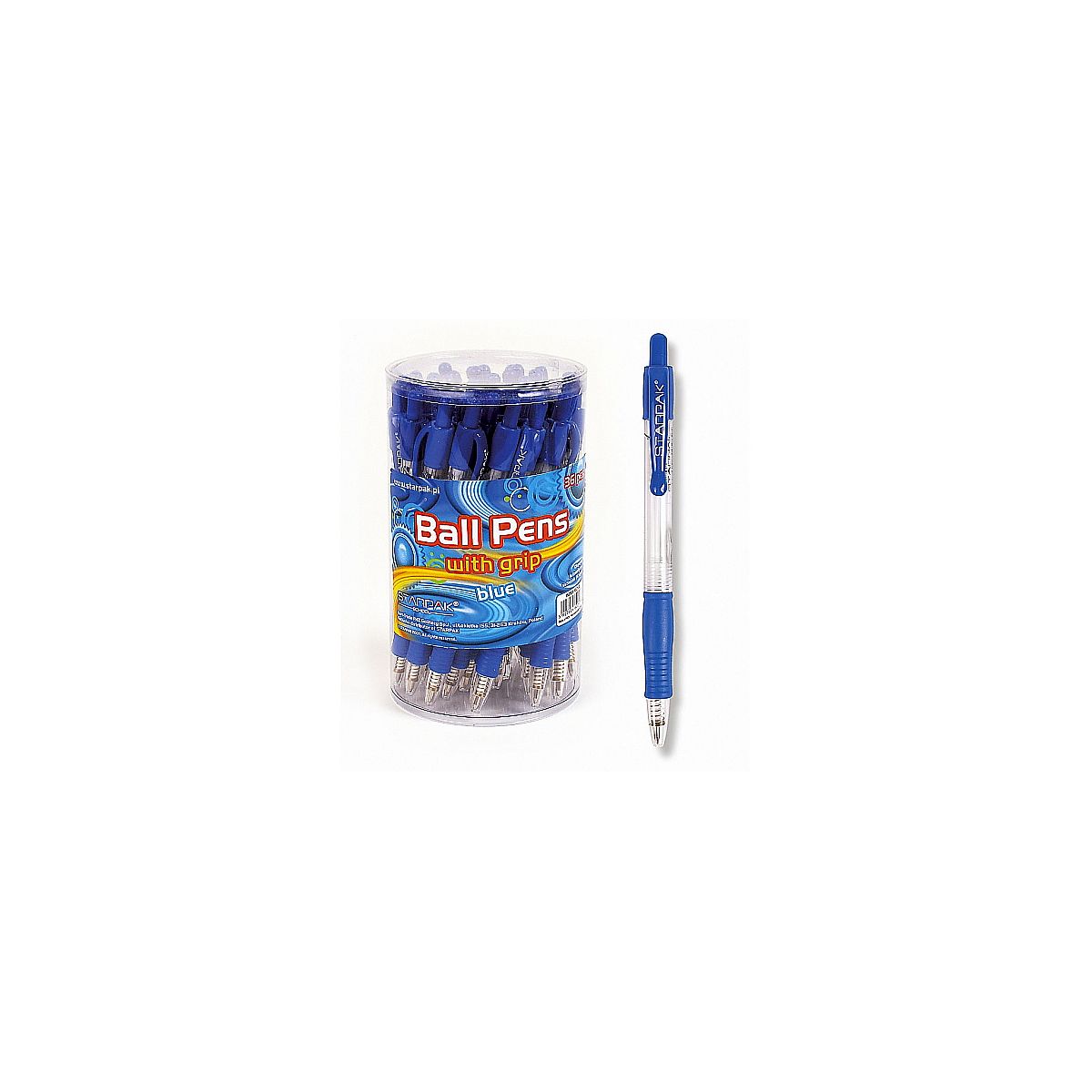 Długopis Starpak niebieski 0,5mm (162130)