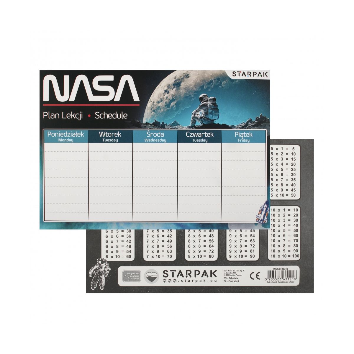 Plan lekcji Starpak Nasa (536141)