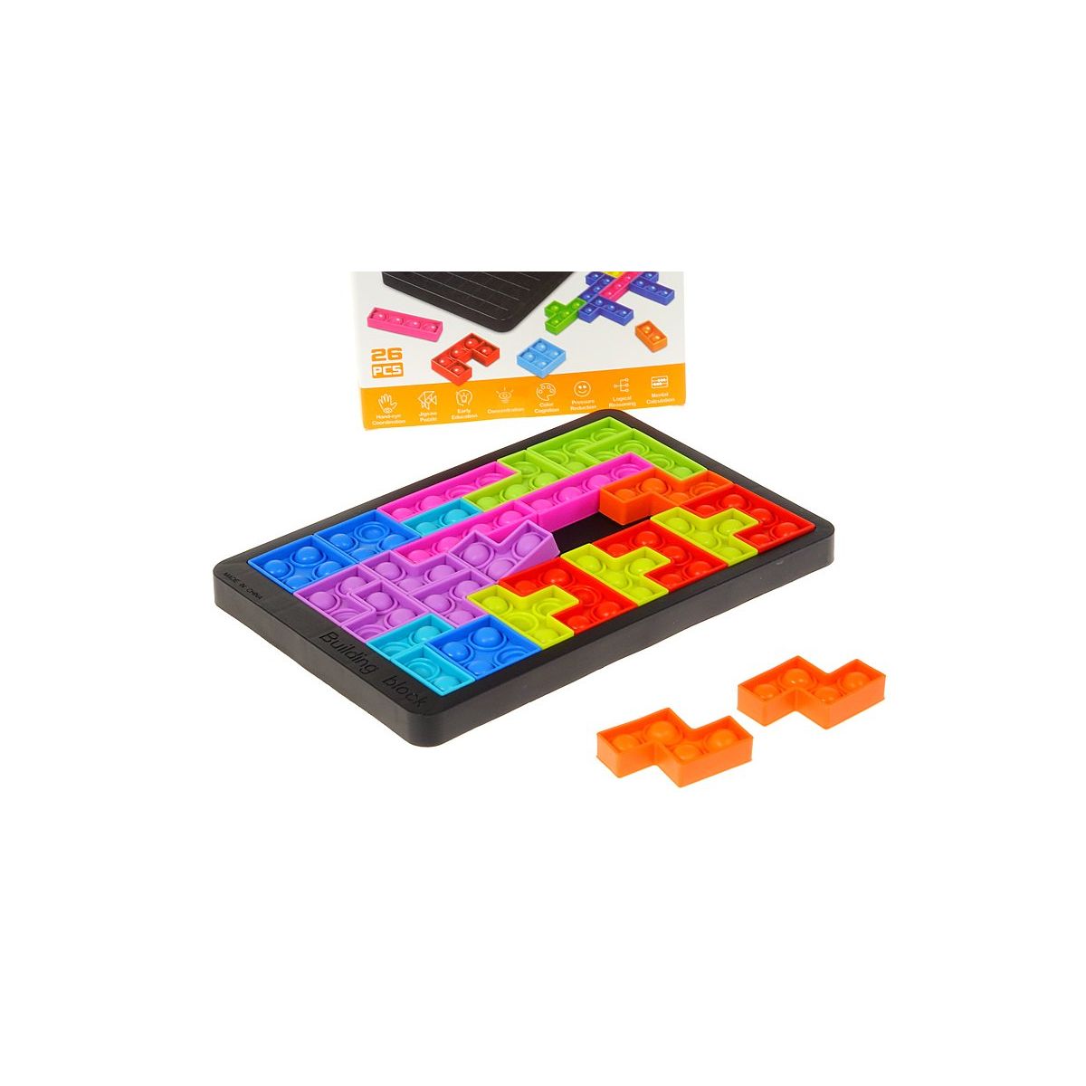 Gra zręcznościowa Adar Tetris Pop It (564251)