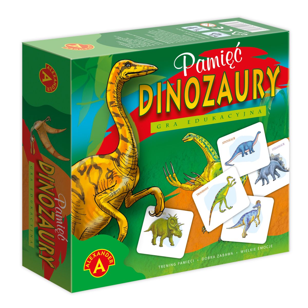 Gra pamięciowa Alexander Dinozaury (5906018005332)