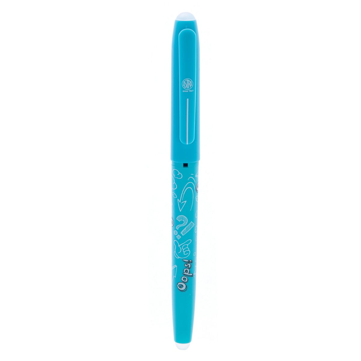 Długopis Astra wymazywalny OPSS! niebieski 0,6mm