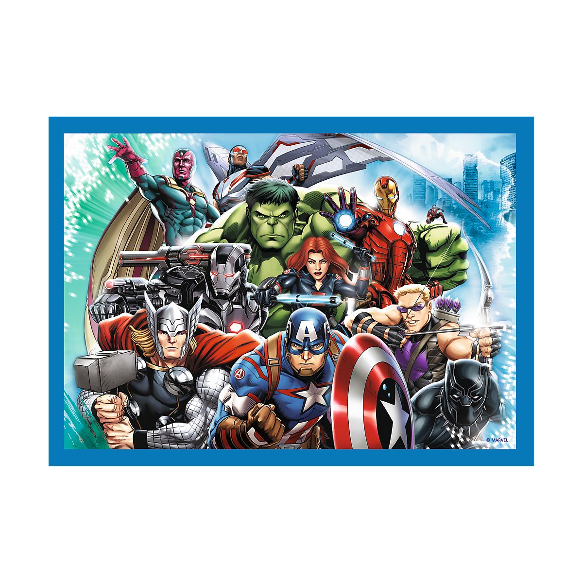 Puzzle Trefl Avengers 4w1 el. (34386)