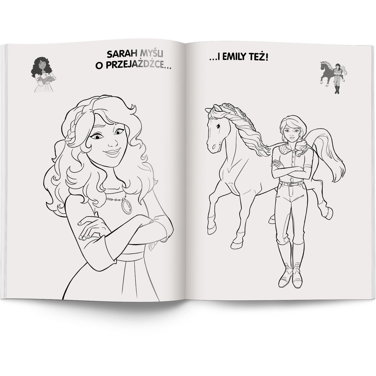 Książka dla dzieci Horse Club. Kolorowanka z Naklejkami Ameet