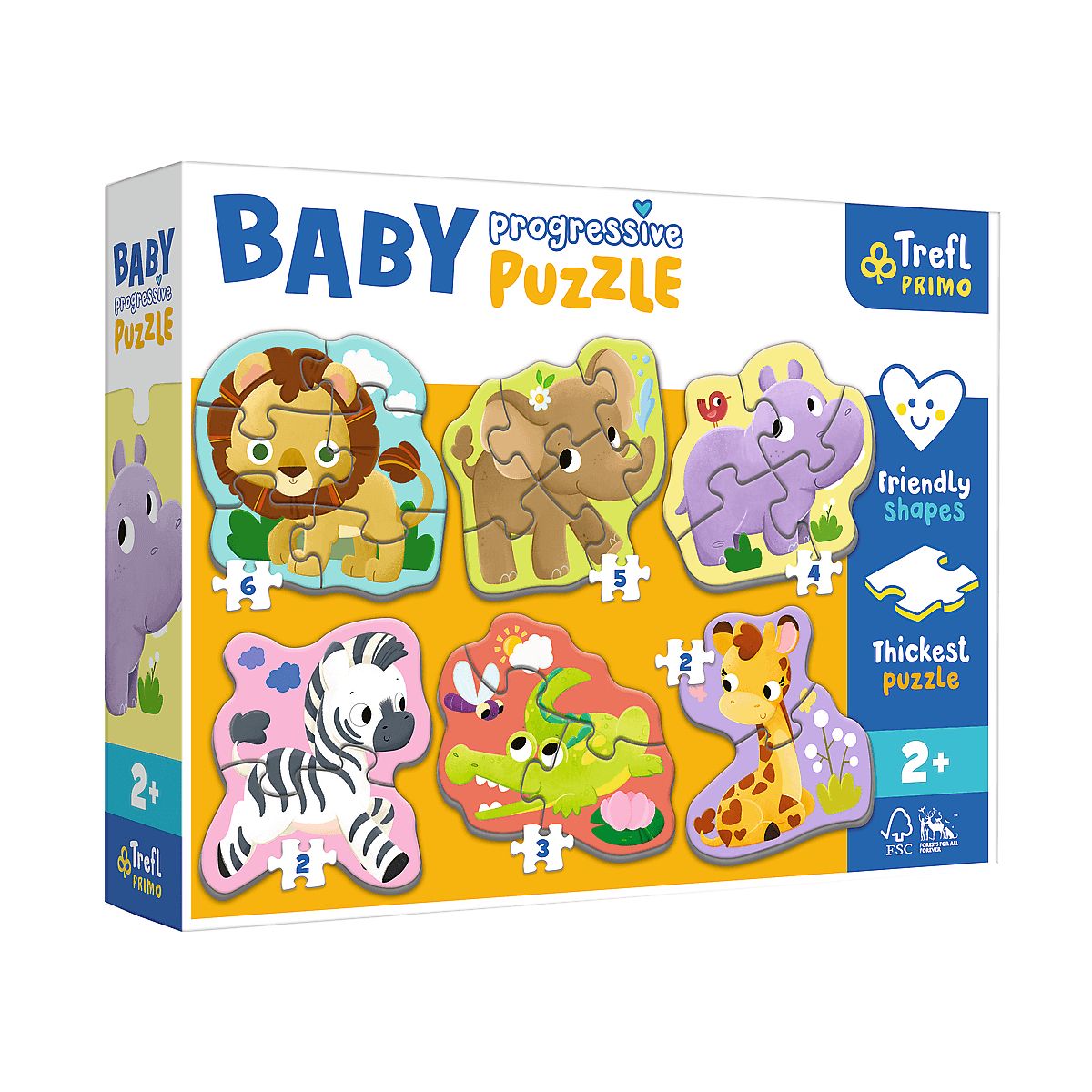 Puzzle Trefl baby Safari (44002)