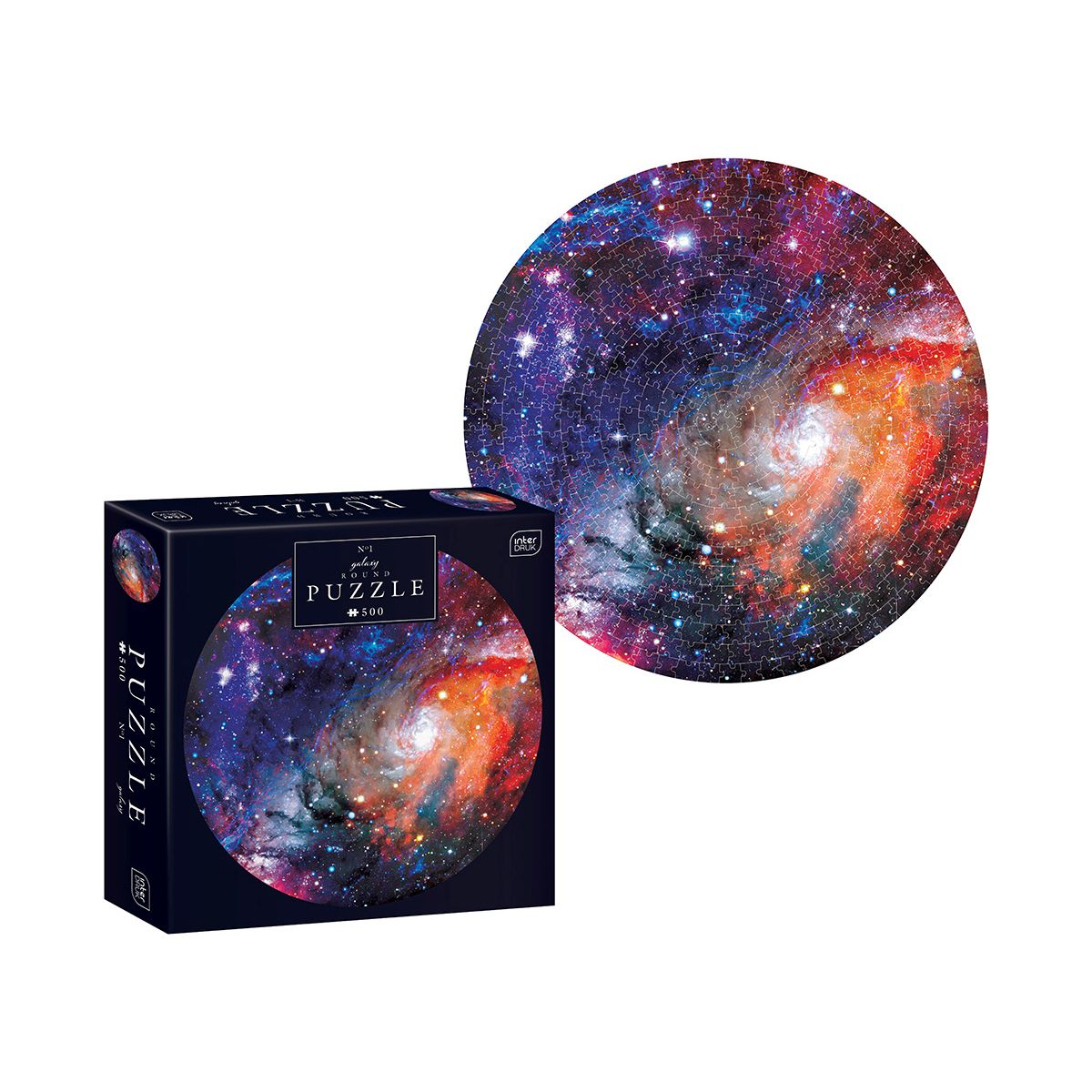 Puzzle Interdruk RUND GALAXY 1 5902277342126 500 el. (500 el)