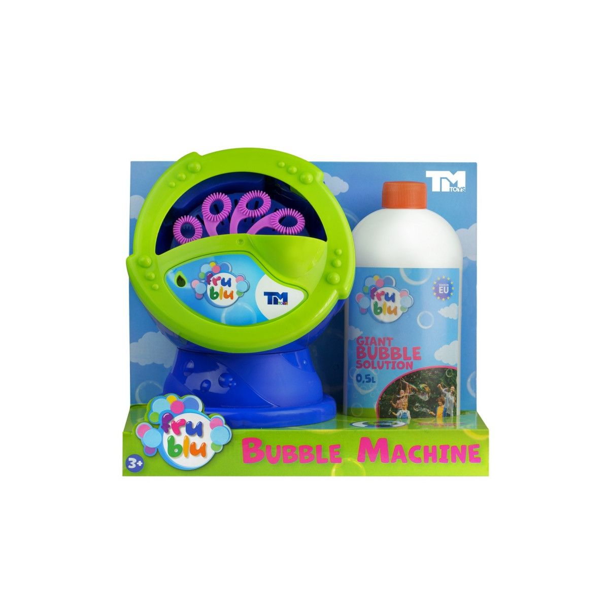 Bańki mydlane Fru Blu maszyna + płyn Tm Toys (DKF9771)