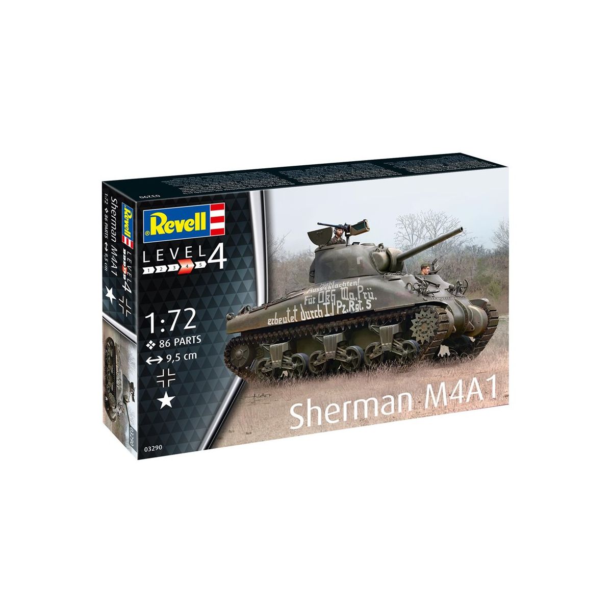 Model do sklejania Sherman M4A1 Revell (03290)