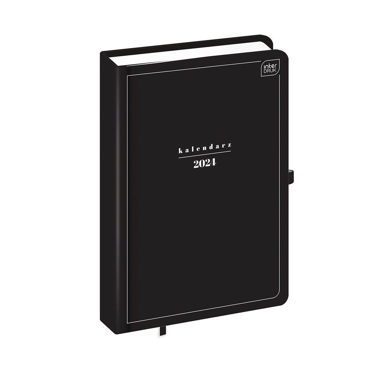 Kalendarz książkowy (terminarz) 5902277338044 Interdruk MAT+UV A5/384 A5 (Black)