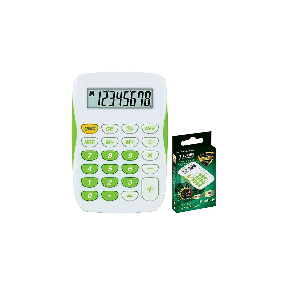 Kalkulator kieszonkowy Toore Electronic (120-1769)