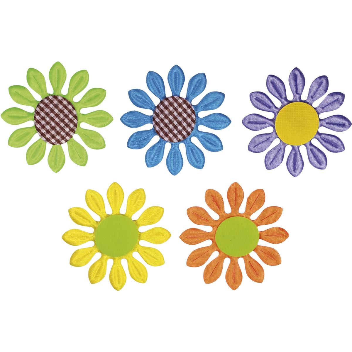 Ozdoba materiałowa Titanum Craft-Fun Series kwiaty (BY236)