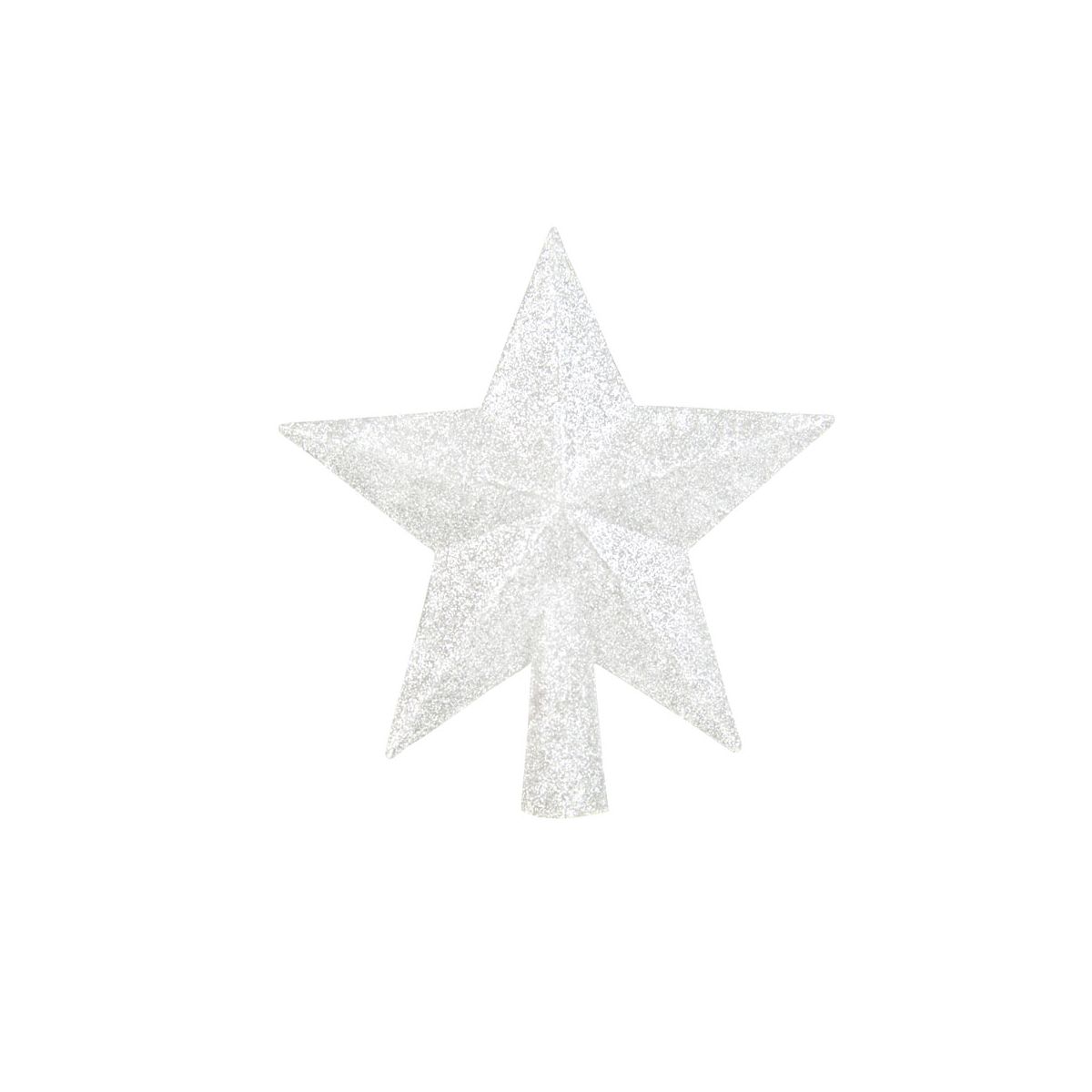 Szpic gwiazda brokatowa biaŁa [mm:] 130 Arpex (BN5830BIA-9661)