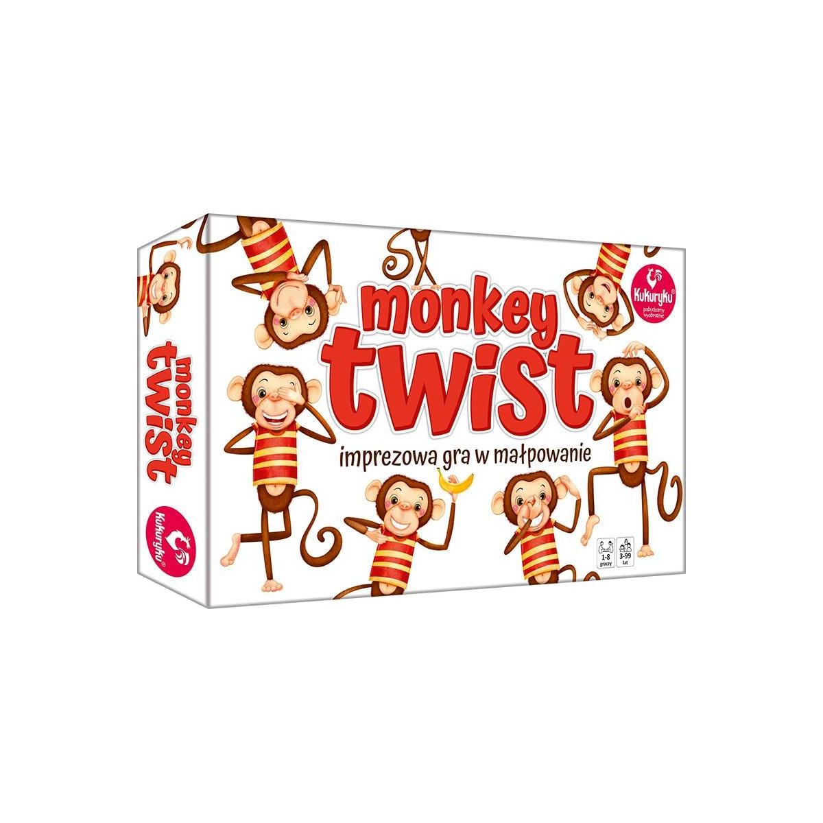 Gra edukacyjna Kukuryku Monkey Twist
