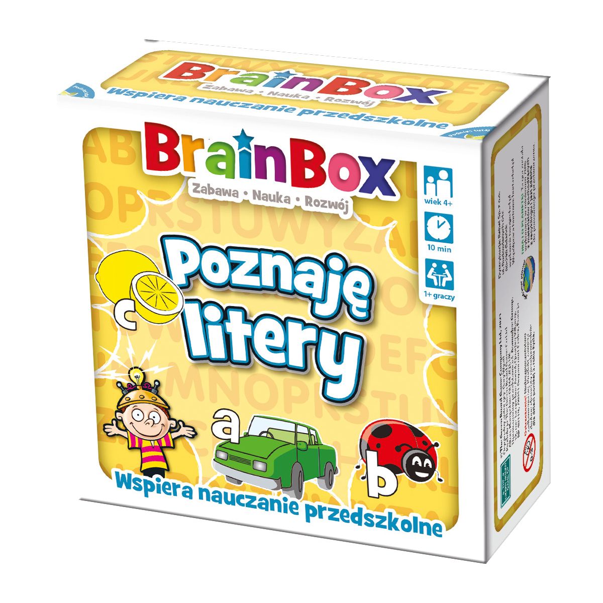 Gra edukacyjna Rebel BrainBox poznaję litery (5902650616714)