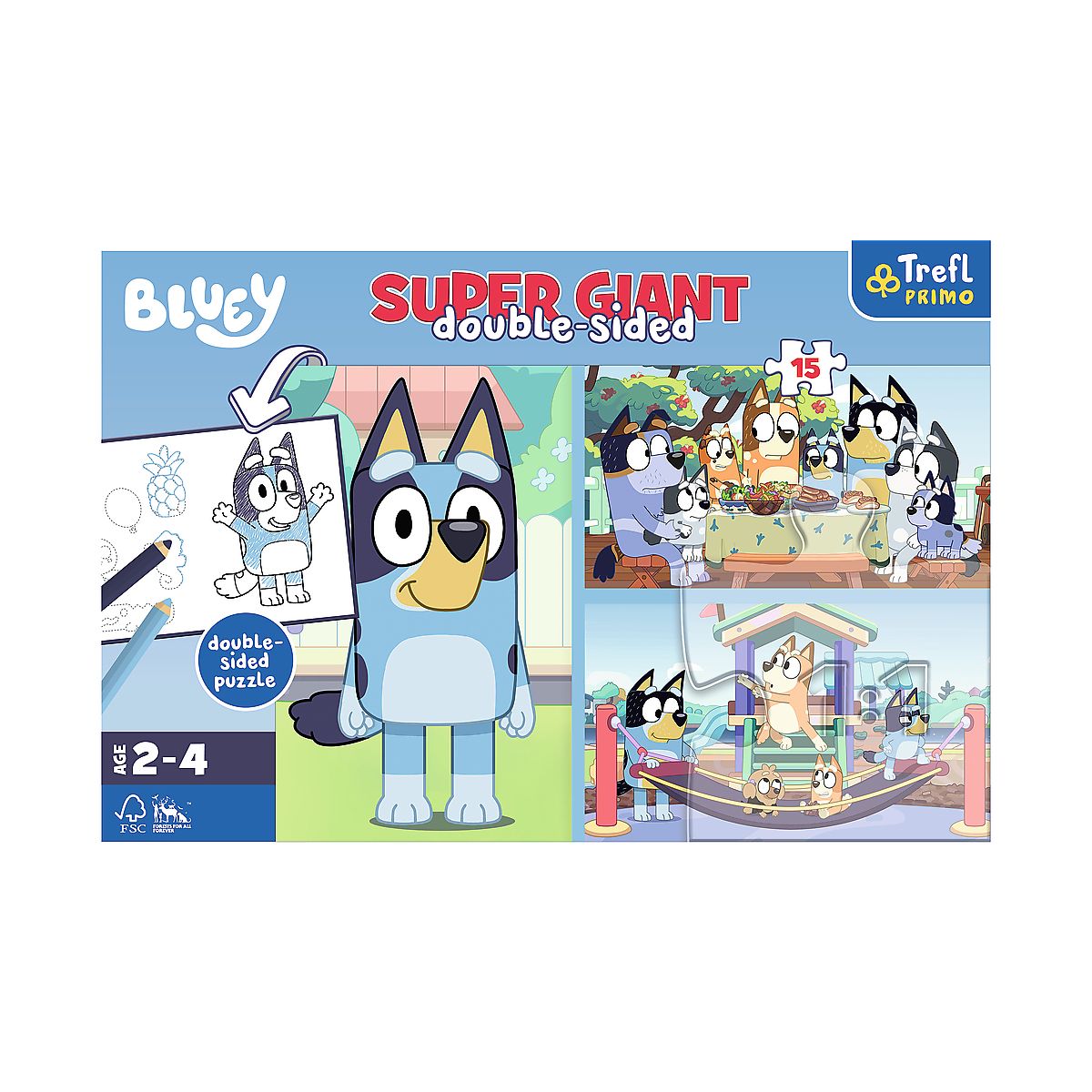 Puzzle Trefl Bluey (42010)