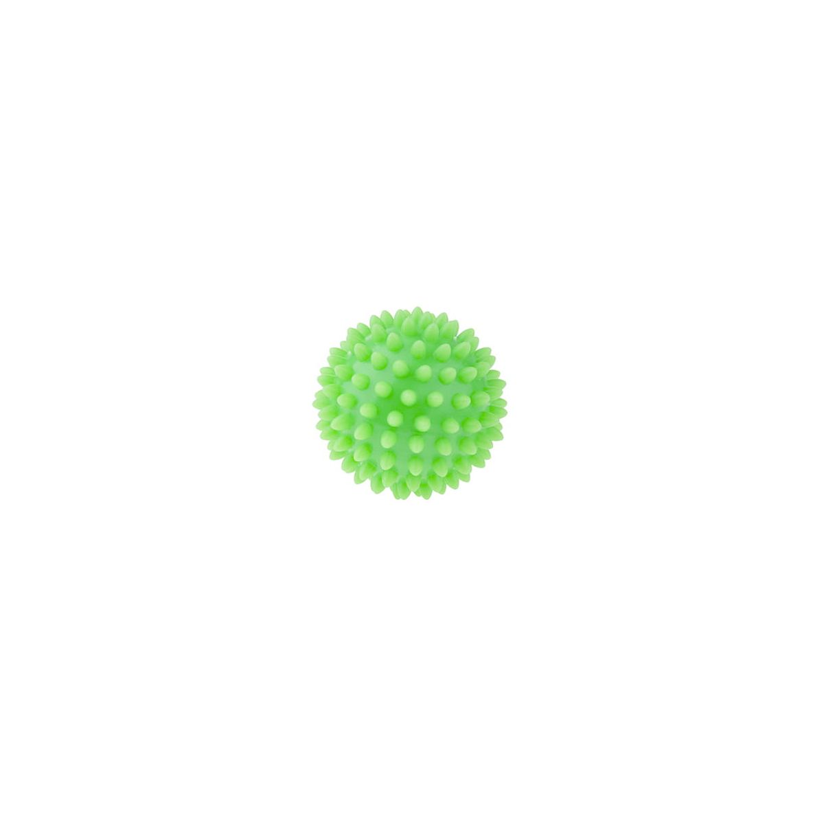 Piłka do masażu rehabilitacyjna 6,6cm zielona guma Tullo (411)