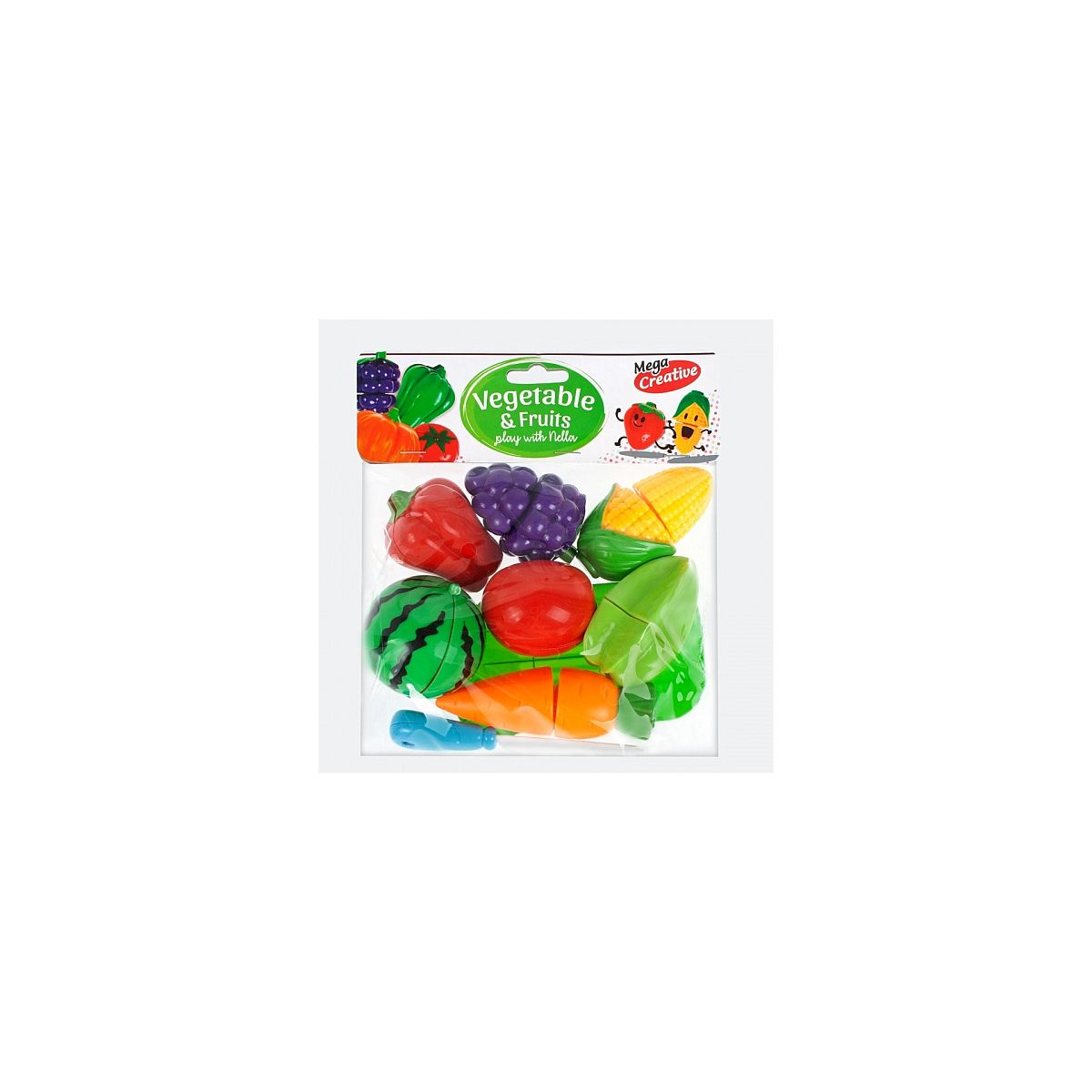 Figurka Mega Creative warzywa/owoce do krojenia (426541)
