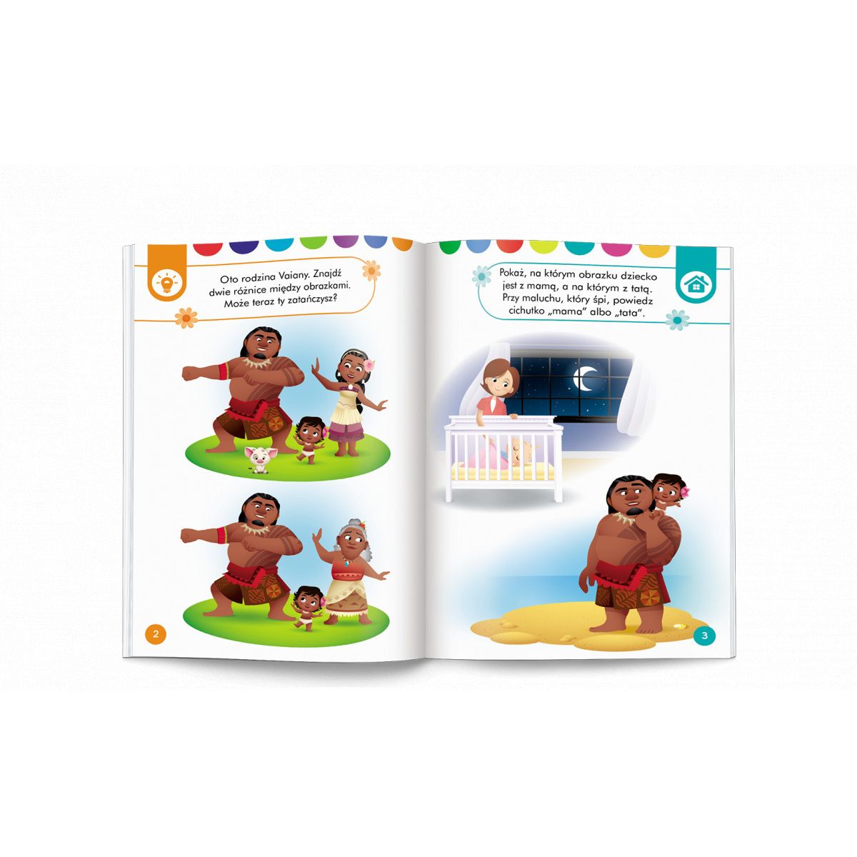 Książka dla dzieci Disney Maluch Elementarz Zadania 2-latka Ameet (MCK 9202)