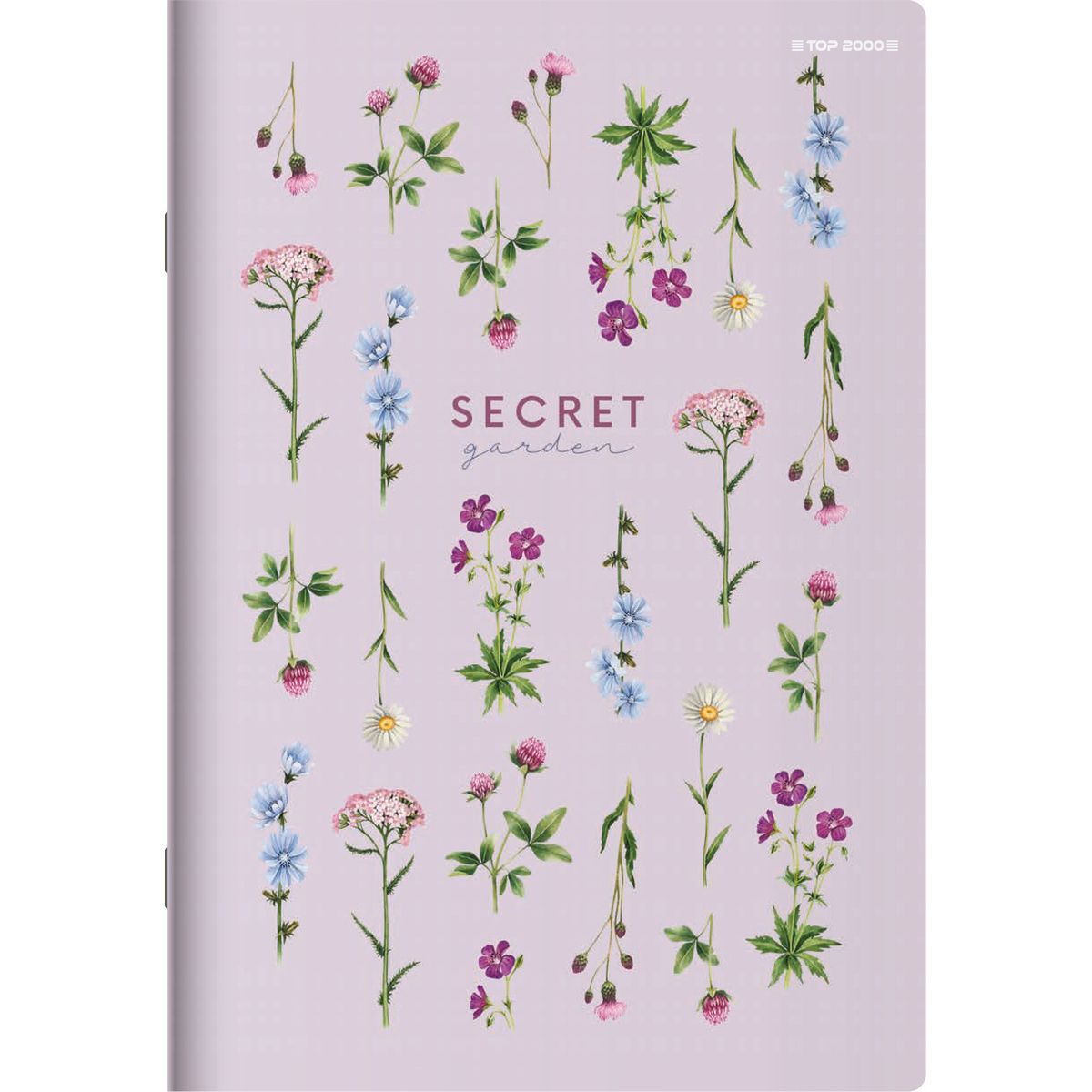 Zeszyt Top 2000 SECRET GARDEN A5 70k. 70g linia (400157936)