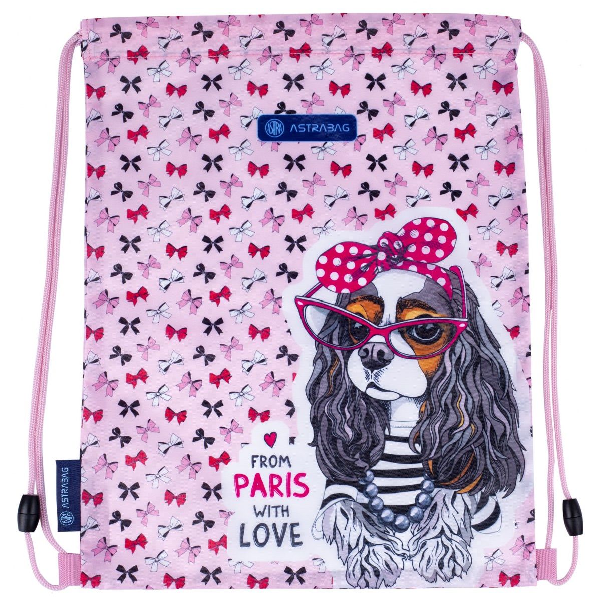 Worek na buty Astrabag Sweet Dogs with Bows Astra (507021014)
