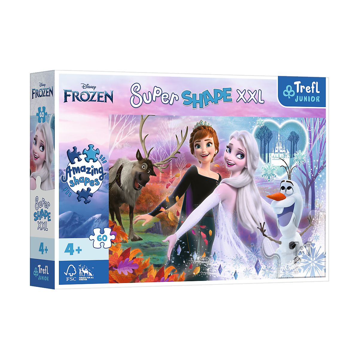Puzzle Trefl Frozen XXL Tańczące siostry 60 el. (50010)