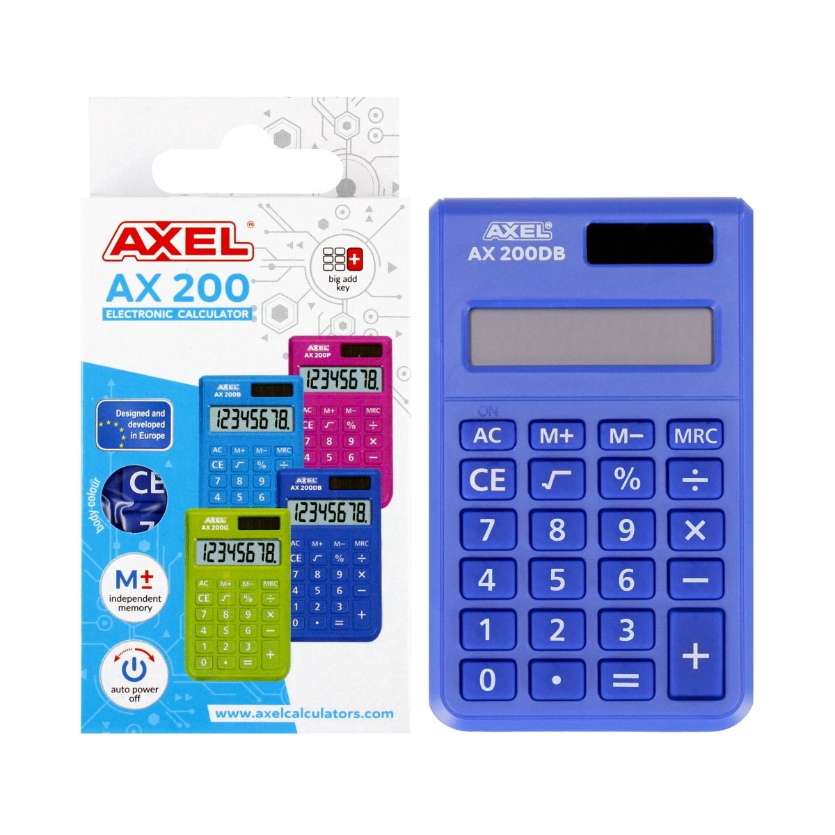 Kalkulator na biurko AX-200DB Axel (489996)