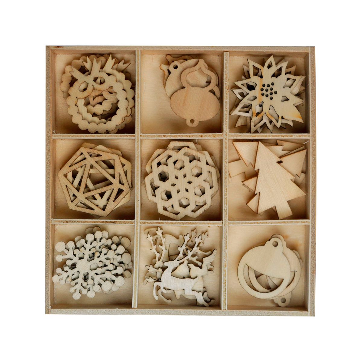 Ozdoba drewniana Titanum Craft-Fun Series Boże Narodzenie (AQE19118-14)