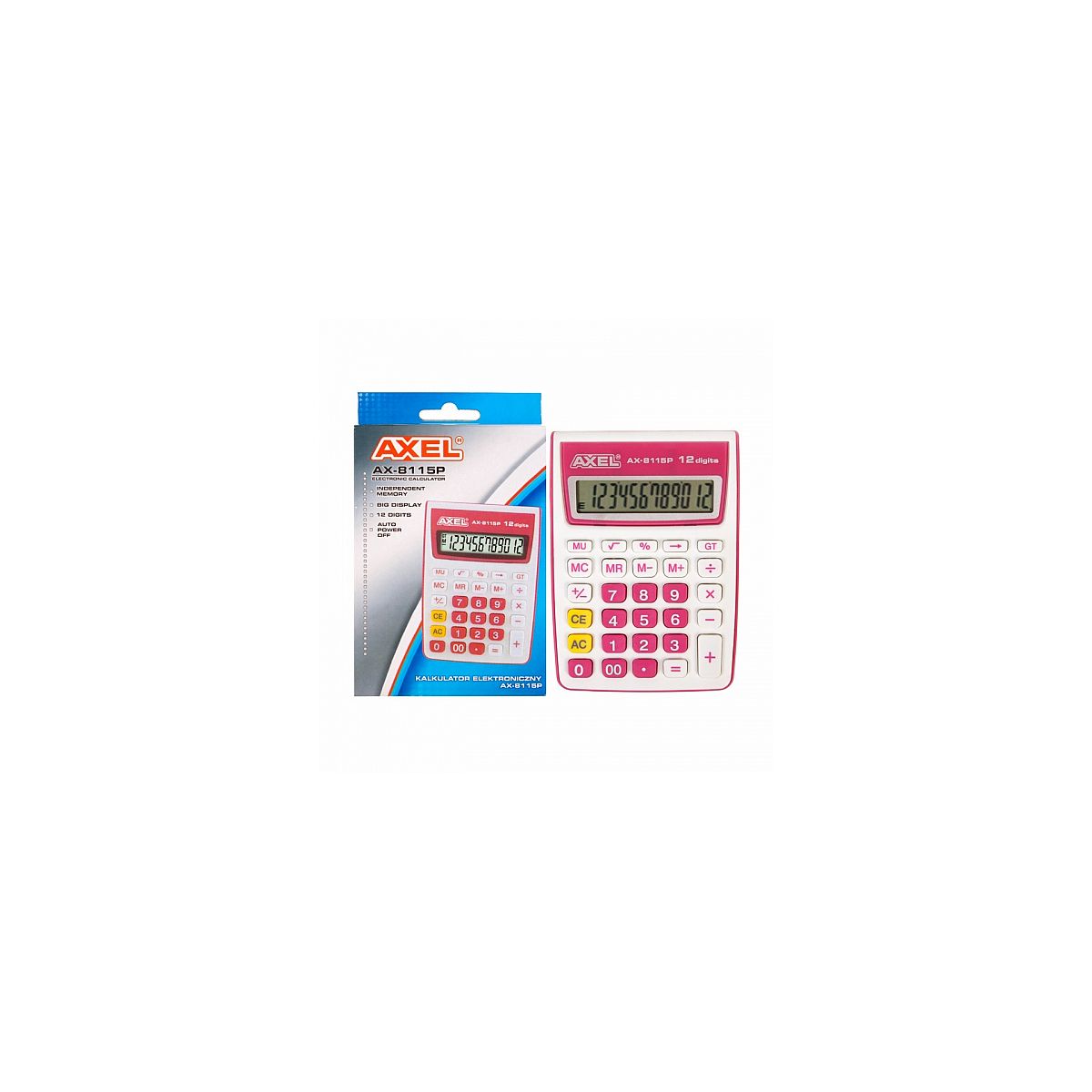 Kalkulator na biurko axel  ax-8115p Starpak (393788)