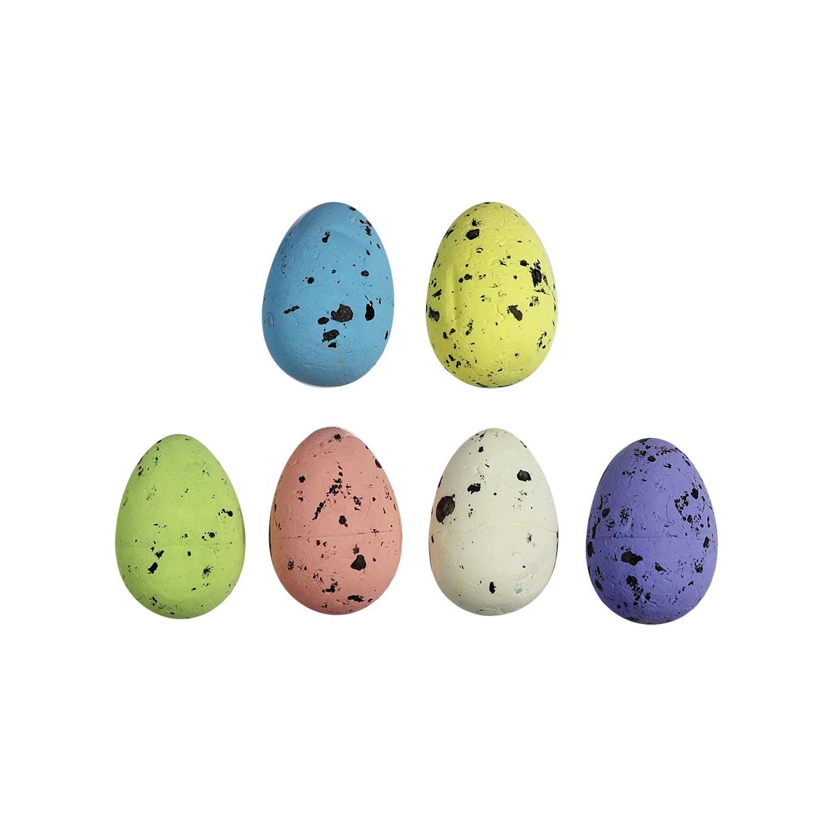 Ozdoba styropianowa Titanum Craft-Fun Series Kolorowe jajka styropianowe