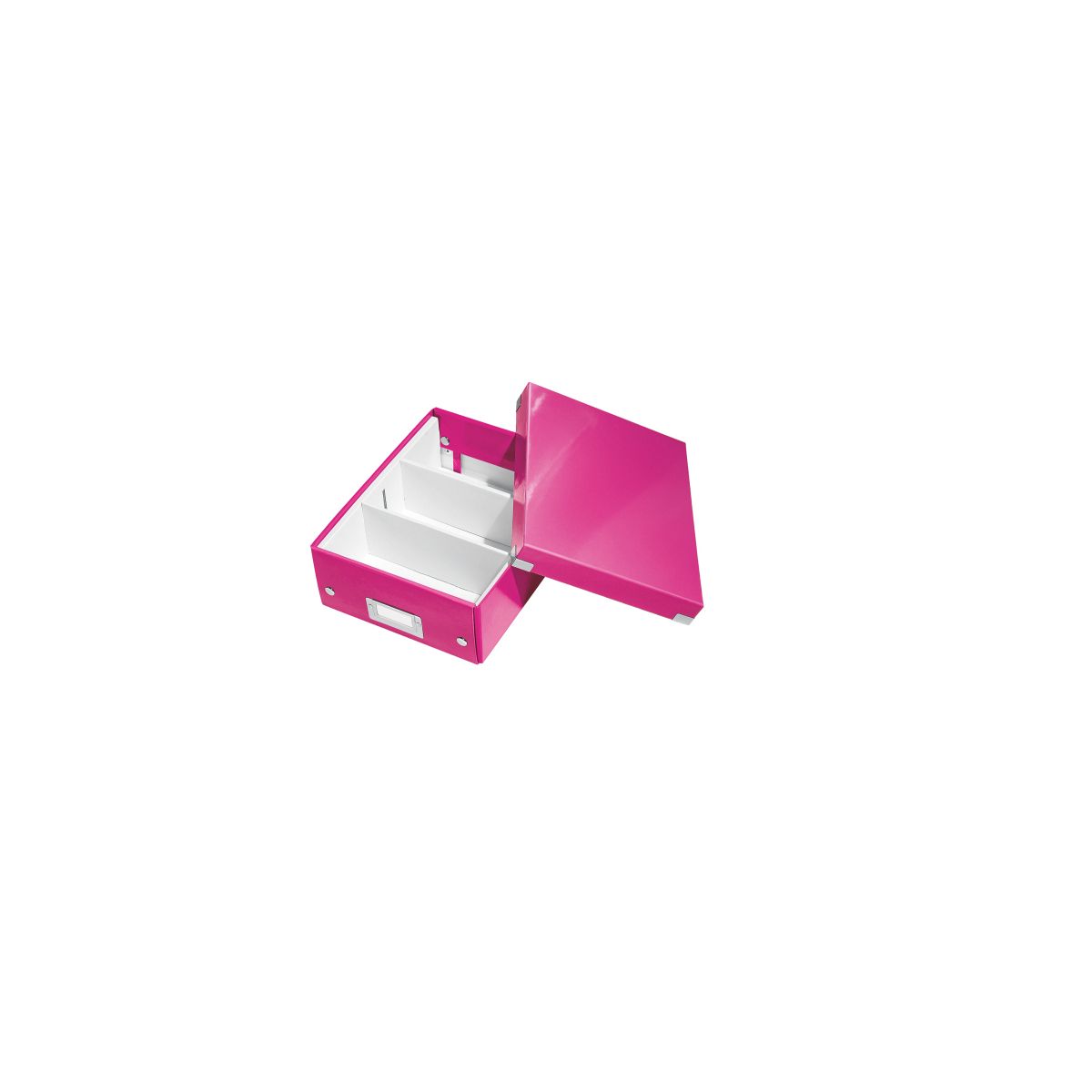 Pudło archiwizacyjne Click & Store z przegródkami różowy karton [mm:] 220x100x 285 Leitz (60570023)