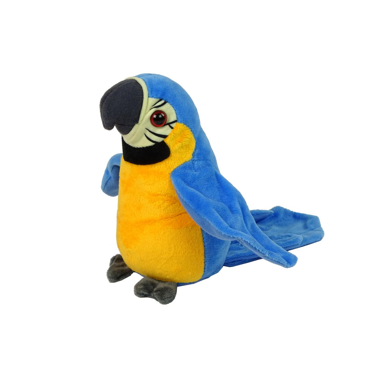 Pluszak interaktywny Gadająca Papuga Niebieska Powtarzająca Słowa Lean (9990)