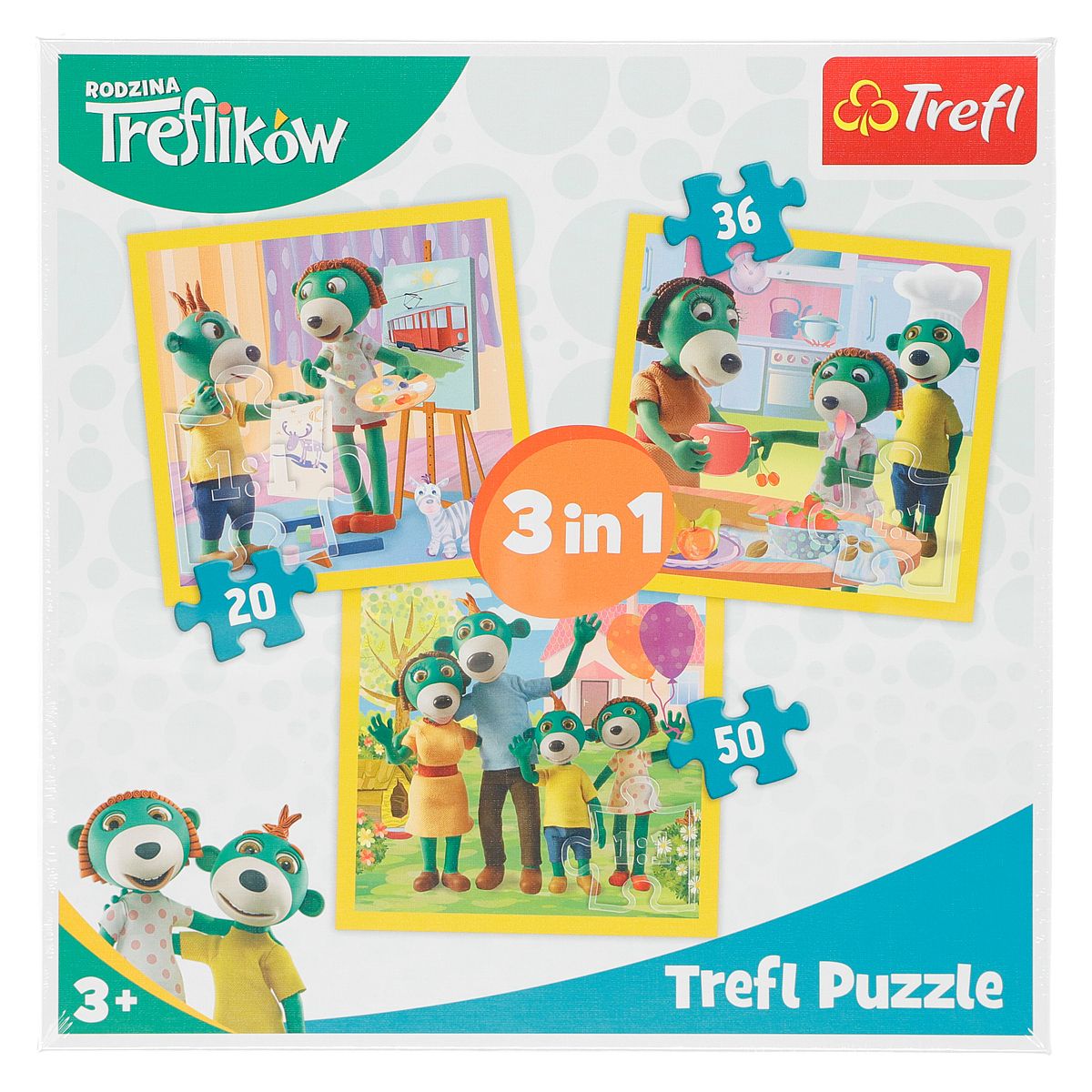 Puzzle Trefl 3w1 3w1 el. (34850)