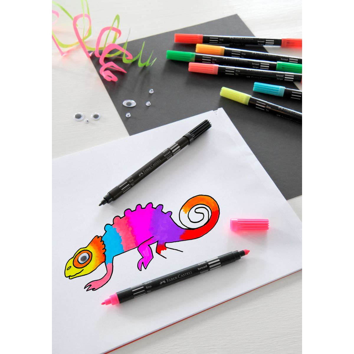Flamaster Faber Castell Neon 10 kol. (FC151109 FC)