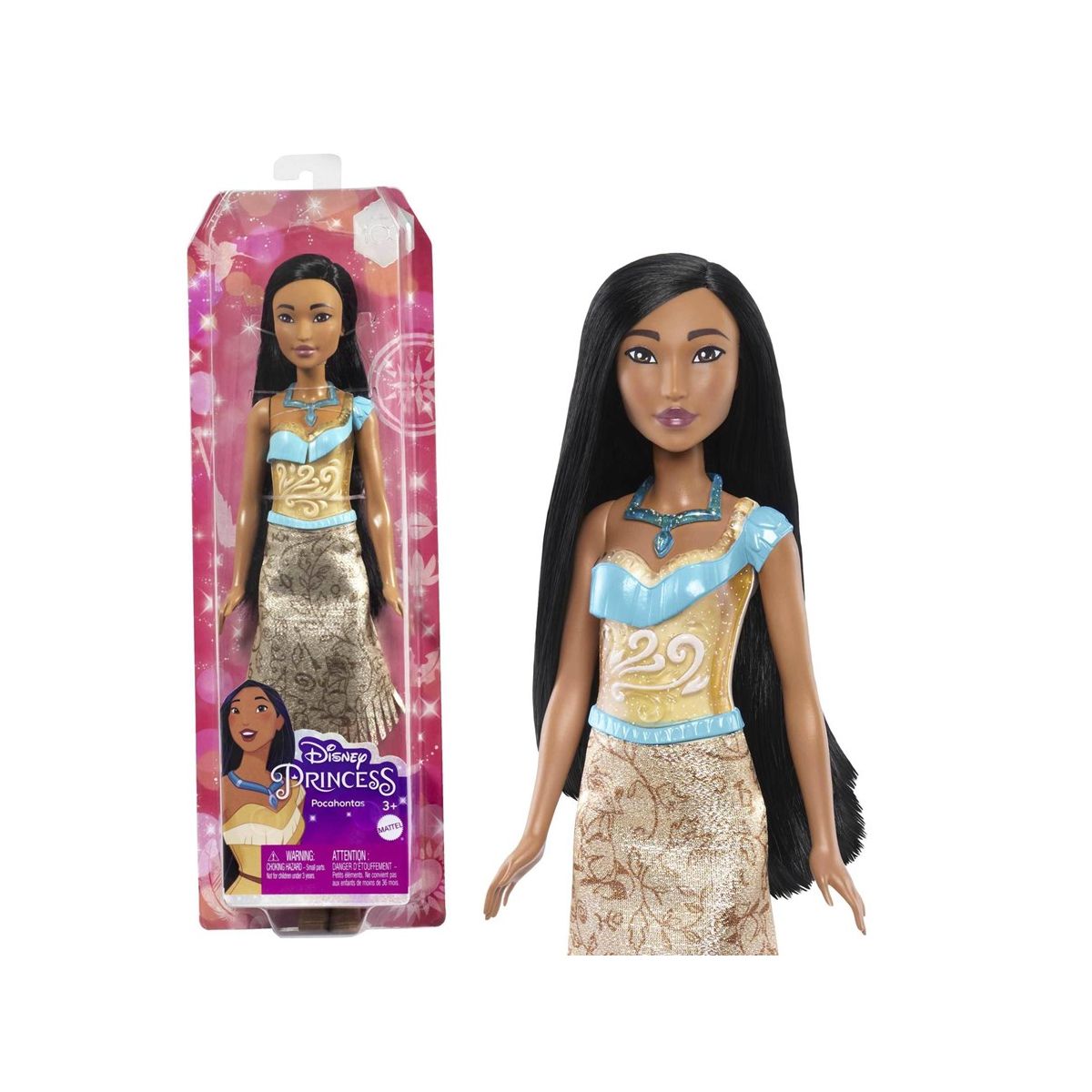 Lalka Disney Princess Pocahontas [mm:] 290 Mattel (HLW07)