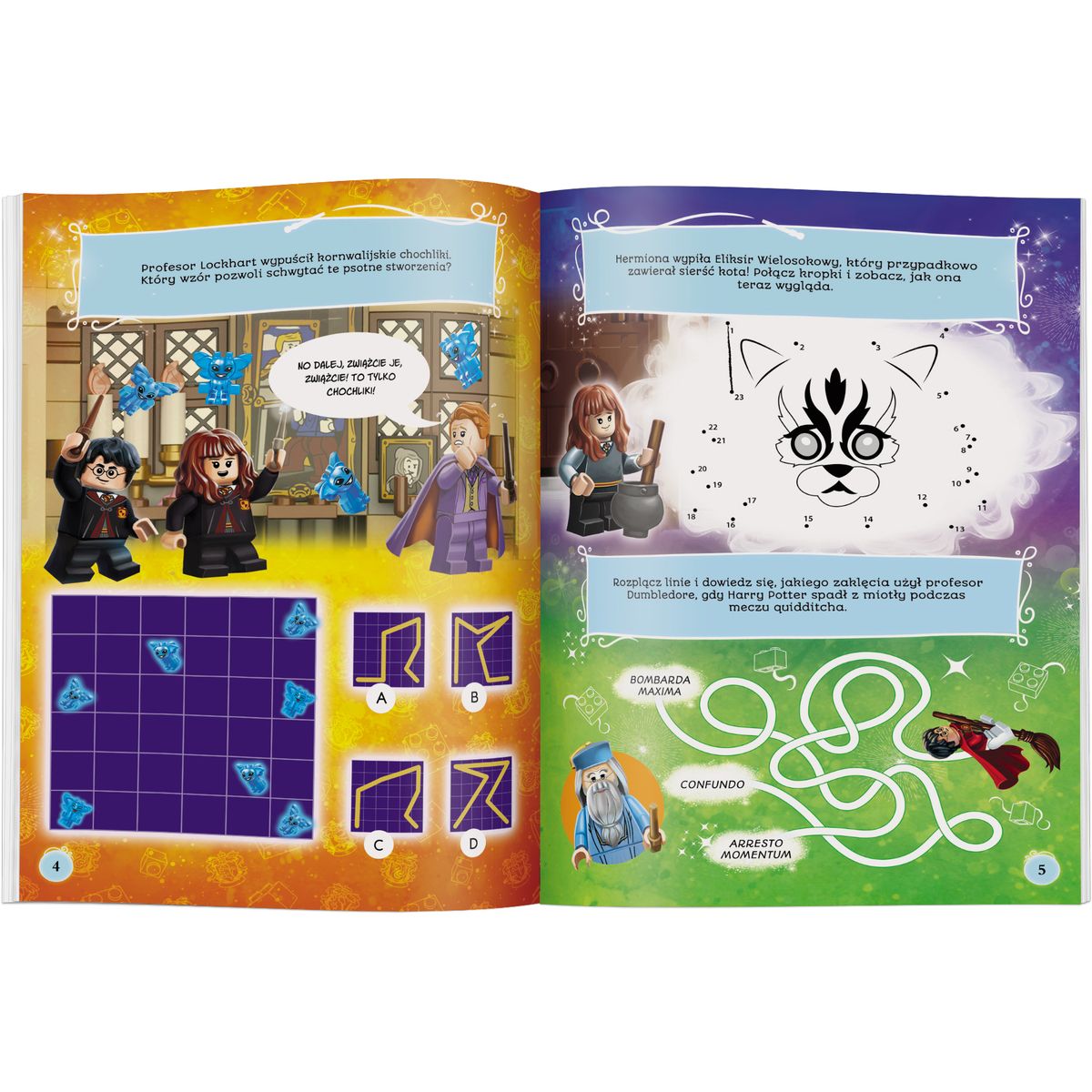 Książka dla dzieci LEGO® Harry Potter™. Czarownice rządzą! Ameet (LNC6410)