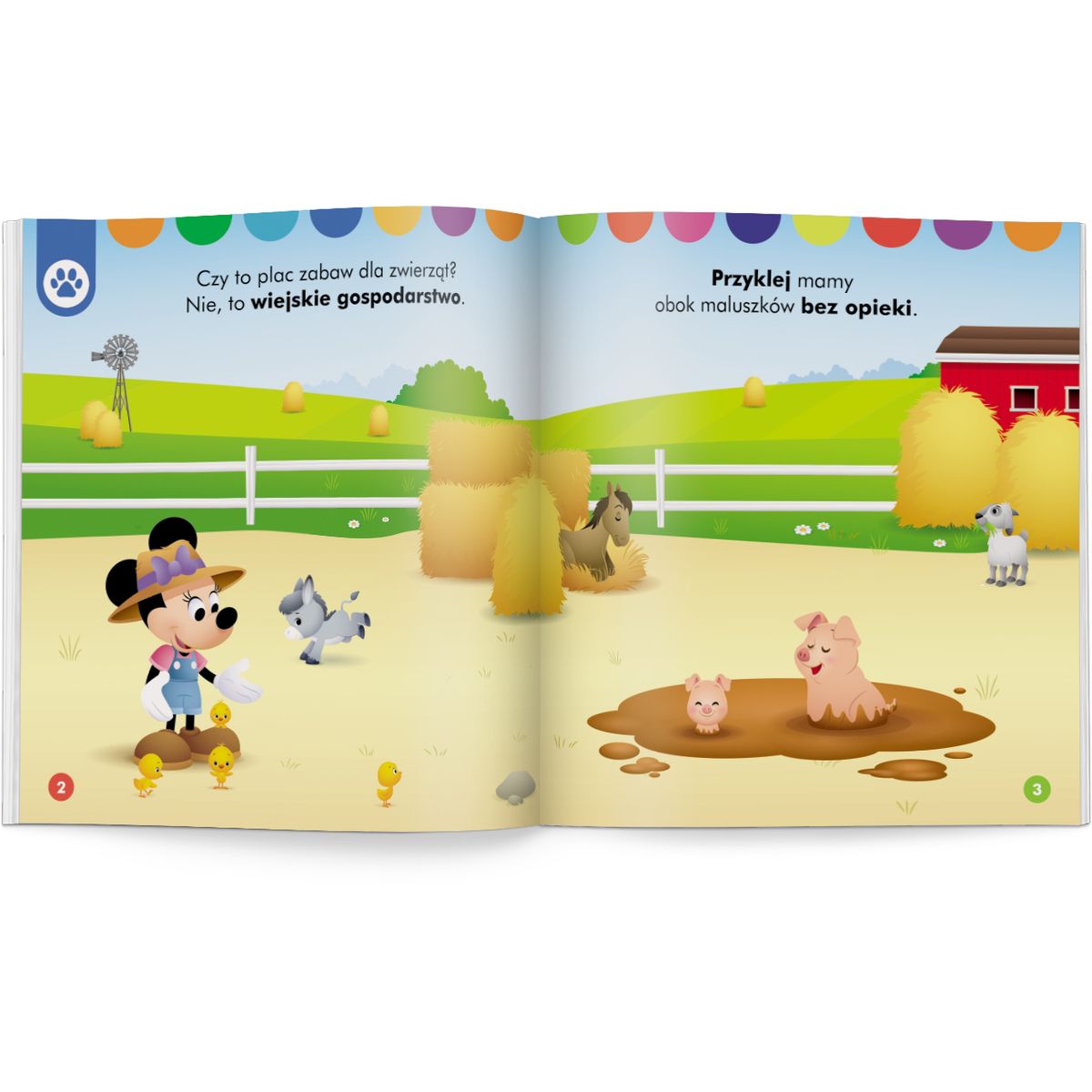 Książka dla dzieci Disney Maluch. Elementarz zwierząt. Ćwiczenia Ameet (HOP 9202)