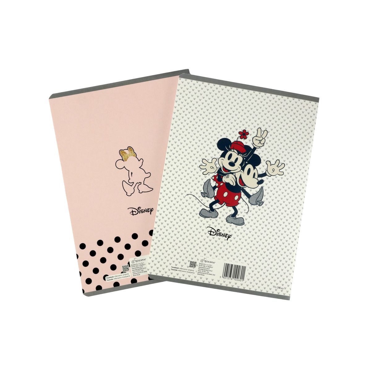 Zeszyt Beniamin Minnie Mouse A5 60k. 70g linia [mm:] 145x208 (610260)