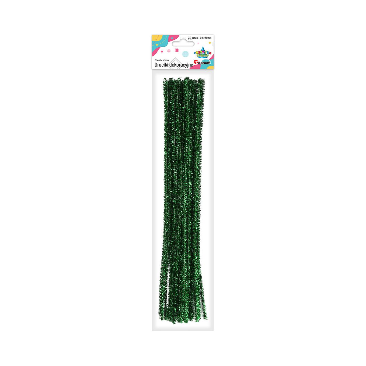 Drucik Titanum Craft-Fun Series kreatywny kolor: zielony 300mm 30 szt (16070H)