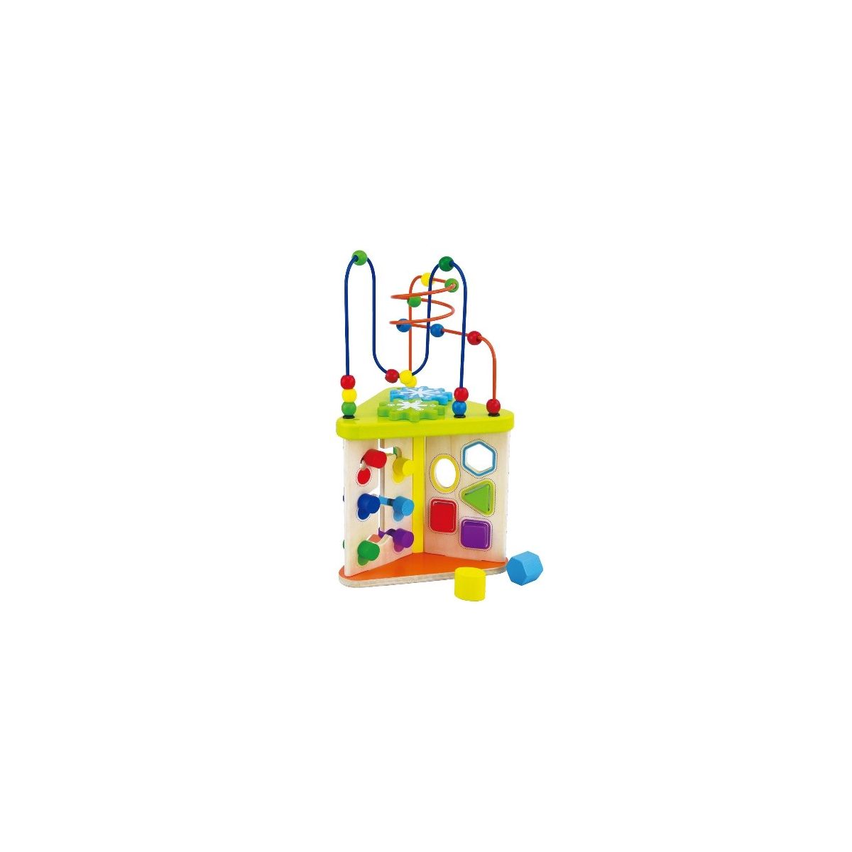 Zabawka edukacyjna aktywny trójkąt Smily Play (AC7622  AN01)
